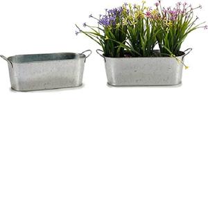 Pots de fleurs en métal faits à la main, Pots de fleurs d'intérieur pour la décoration de la maison - Product Image 5