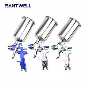 1000ml Aluminum Gravity Feed <b>Spray</b> Gun Cup for Woodworking Auto Repair Decoration - Product Image 1