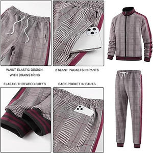 Chándal Deportivo para Hombre, Personalizado, Ajustado, Liso, con Cremallera Completa, de 2 Piezas, Subido por Dress Sports - Product Image 6