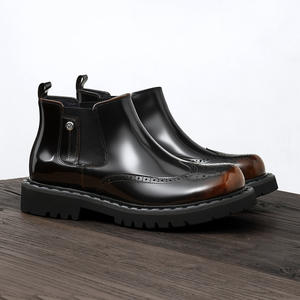 Chaussures de bureau en cuir véritable pour hommes avec semelle extérieure résistante à l'usure et semelle intérieure respirante, chaussures formelles - Product Image 1