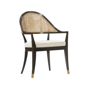 เก้าอี้อาร์มแชร์ทำมือสไตล์โมเดิร์น ปรับได้ มีที่เก็บของ ทำจากไม้เนื้อแข็ง เป็นมิตรกับสิ่งแวดล้อม ทนทาน เหมาะสำหรับบ้านไร่ วิลล่า โรงแรม ห้องนั่งเล่น เฟอร์นิเจอร์ตกแต่งบ้าน - Product Image 2