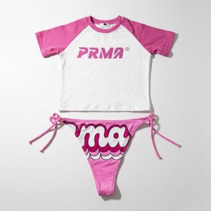 Conjunto de Bikini de Dos Piezas de Alta Calidad, Corte Ajustado, Tela Ligera de Spandex y Poliéster, Suministro al por Mayor - Product Image 4