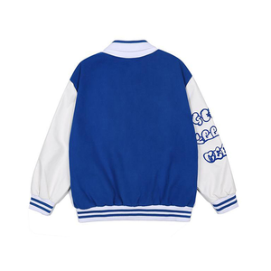 Chaquetas Universitarias Personalizadas al por Mayor de Alta Calidad para Hombre, Chaquetas Varsity Urbanas Personalizadas, de Lona, Impermeables, Transpirables, para Invierno - Product Image 4