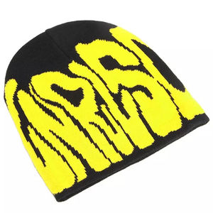 Gorro de Punto Jacquard con Estampado Digital, Diseño de Calavera, Estilo Hip Hop, Deportivo, Invernal, Cálido, con Letras Personalizadas y Logotipo Personalizado - Product Image 5