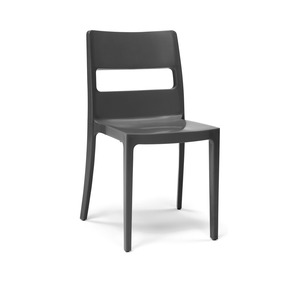 <b>Stackable</b> Technopolymer <b>Dining</b> <b>Chair</b> for Indoor and Outdoor Use, Flame Retardant Option, Restaurant Cafe Terrace <b>Chair</b>, Italy - Product Image 5
