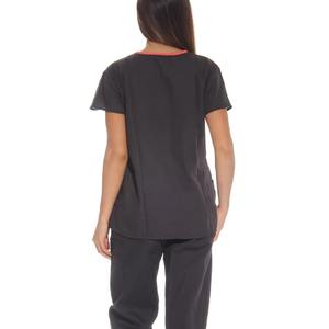 Ensemble de vêtements médicaux personnalisés pour femmes Uniformes de soins infirmiers écologiques pour des performances optimales introduits pour les hôpitaux - Product Image 4