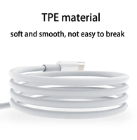 Cable universal tipo C PD Cable de datos de teléfono de carga rápida Cable de cargador USB C tipo C para teléfono