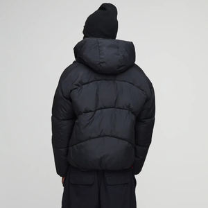 Wholesale Manufacturer Custom Logo Stand Collar Front Logo Oversized Lightweight <b>Waterproof</b> Men's Cotton <b>Padded</b> Puffer <b>Jacket</b> - Product Image 3