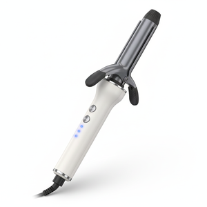 Plancha de Pelo Eléctrica Profesional de 28 mm, Cerámica, Turmalina, Iones, Multi-Temperatura Ajustable, Uso Doméstico, Plástico - Product Image 6