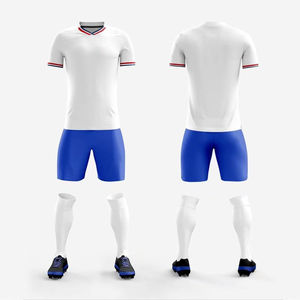 Diseño y logotipos personalizados Kits de fútbol de alta calidad Impresión por sublimación Uniforme completo de fútbol de moda Uniforme unisex - Product Image 6