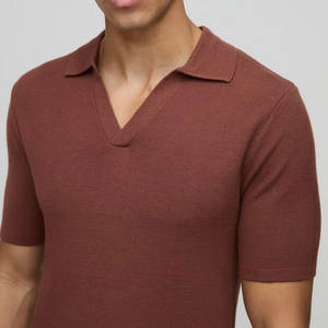 Nouveaux polos vierges pour la meilleure qualité de polo de golf sur mesure pour hommes aux prix de gros 2025 - Product Image 6