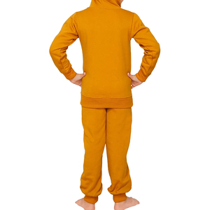 Conjunto de ropa de invierno para niños al por mayor, Jersey polar, suéter, pantalones para correr, chándal unisex para niños - Product Image 4