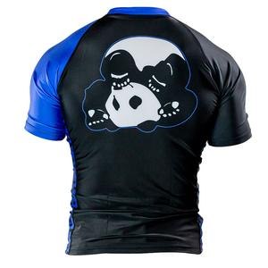 Rashguards BJJ personnalisés à manches courtes, de bonne qualité, sur mesure, vêtements de sport à séchage rapide en Spandex/Polyester, unisexe - Product Image 2