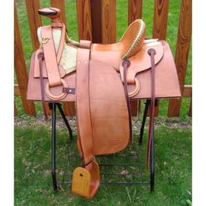 Artisanat en cuir véritable, selle de course anglaise en bois, fabrication sur mesure, douce, confortable, durable, tapis durables - Product Image 3