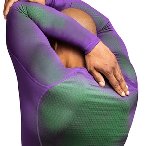 Rash Guard personnalisé à séchage rapide pour hommes avec manches longues et logo imprimé vêtements de protection - Product Image 4