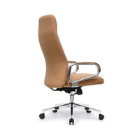 Chaise de bureau professionnelle de luxe, confortable, pivotante, inclinable, réglable, avec siège en cuir synthétique moelleux