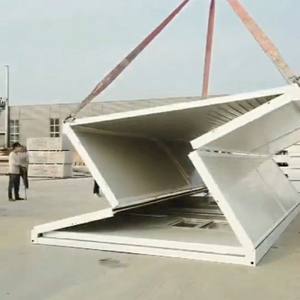 Maison conteneur pliable à 2 étages, garage, abri en conteneur maritime, maison préfabriquée pliable, bureau à domicile, kit de maison conteneur à assembler soi-même, à vendre - Product Image 5