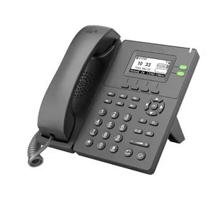 Téléphone VoIP professionnel Téléphone IP Support POE 2 Comptes SIP - Product Image 2