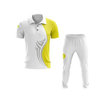 Conjunto de Camiseta y Pantalón de Cricket Transpirable con Logotipo Personalizado, Diseño de Alta Calidad, Uniforme Sublimado de Secado Rápido y Ligero