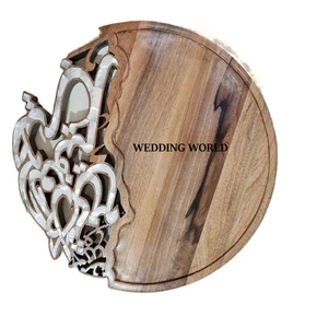 Nouveau plateau à chocolat de créateur de forme carrée fait à la main vente chaude d'articles de mariage nouveau plateau à chocolat de luxe en gros - Product Image 4