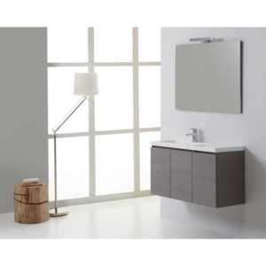 ตู้ห้องน้ำด้านซ้ายขนาด 90 ซม. พร้อมชุดห้องน้ำ 3 ประตูแบบไมอามี่ - Product Image 2