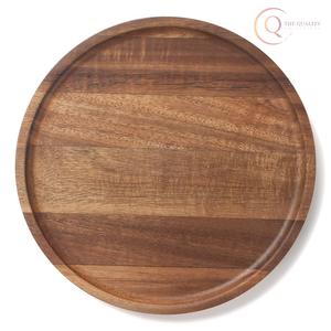 Bandeja de Servir de Madera con Acabado Liso, Ideal para Fiestas de Té, Servicio de Café y Uso Doméstico - Product Image 1