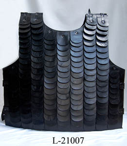 Veste pour hommes, armure corporelle, en cuir - Product Image 2