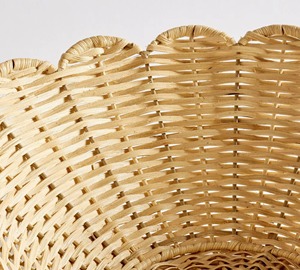 ชามใส่ผลไม้หวายทรงกลมใช้จัดแสดงของตกแต่งอาหารธรรมชาติเป็นมิตรต่อสิ่งแวดล้อมสินค้าจากเวียดนามขายส่ง - Product Image 3