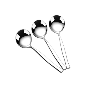 Cuillère à soupe en laiton de haute qualité ustensiles couverts marmite vaisselle à long manche ensemble de couverts à soupe personnalisés pour la cuisine - Product Image 4