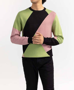 Suéter Personalizado para Hombre, Cuello en V, con Botones, Diseño de Letras, Transpirable, de Lujo, para Otoño e Invierno - Product Image 5