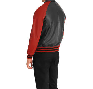 Chaqueta universitaria de moda retro auténtica para hombre, chaquetas de Bulls, chaqueta Chicago con cuello levantado, cierre de cremallera, logotipo de ganchillo - Product Image 4