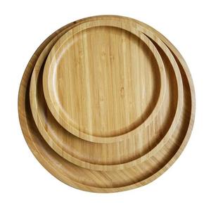Assiette de chargeur à prix abordable assiette ronde en bois de manguier massif pour restaurant et hôtel en vrac quantité - Product Image 3