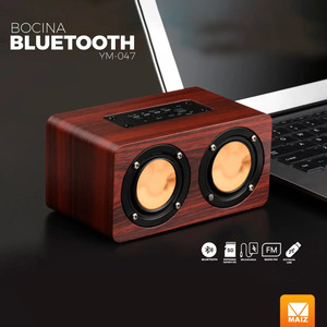 Bluetooth Speaker <b>Radio</b> Vintage Retro Portable Rechargeable - Assorted Colors - Product Image 2