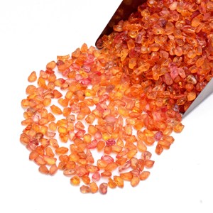 Cristal brut naturel d'orange citrine, cristal de guérison, cristaux métaphysiques, haute qualité, certifié IGI, matériau pour la fabrication de bijoux - Product Image 4