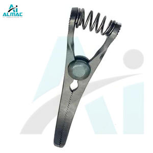 คีมหนีบบูลด็อกสแตนเลสสตีลแบบแมนนวลทนทาน almac สำหรับโรงพยาบาลและสถาบันการแพทย์ - Product Image 6