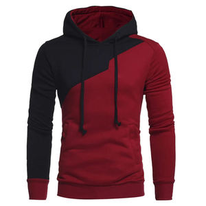 Sudaderas con Capucha de Alta Calidad para Hombre, Sudadera con Logo Personalizado, Talla Grande y Gruesa, 100% Algodón, Color Sólido, Estilo Casual - Product Image 2