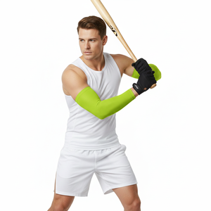 Manchons de compression personnalisés pour le cyclisme pour hommes, protection UV, couvre-bras de sport pour le football, le basketball, le baseball - Product Image 3