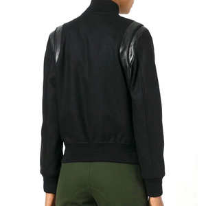 Chaqueta Universitaria para Mujer OEM/ODM, Colores y Diseños con Logotipo Personalizado, Impresa en Lona de Algodón, Precios de Fábrica para Otoño e Invierno - Product Image 2