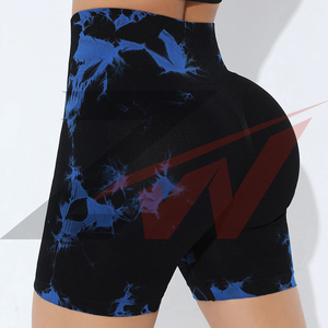 Custom LOGO Women's New <b>Seamless</b> Fitness <b>Shorts</b> High Waist Peach Hip High Sports Leggings Fitting Sports Yoga <b>Shorts</b> - Product Image 3