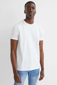 เสื้อยืดคอกลมชายพอดีตัวน้ำหนักเบาระบายอากาศ - Product Image 5