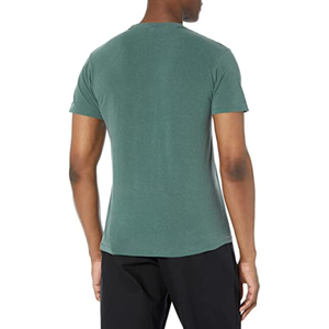 Bas prix goutte épaule impression 100% coton uni blanc décontracté hommes T-shirts personnalisé Logo impression coton t-shirts pour hommes - Product Image 3