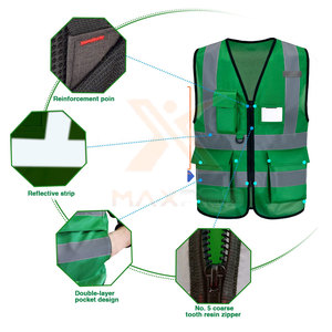 เสื้อกั๊กสะท้อนแสงเพื่อความปลอดภัยในการทำงาน ดีไซน์โดดเด่น ผลิตในปากีสถาน เสื้อกั๊กสะท้อนแสงเพื่อความปลอดภัย ดีไซน์โดดเด่น - Product Image 3