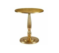 Table basse moderne en métal plaqué or, pièce maîtresse de table de ménage d'excellente qualité, statue, pièce d'exposition pour chambre à coucher ou couloir