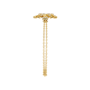 Fabulous 18K <b>Gold</b> Lab Grown Diamond Bracelet & <b>Bangle</b> - Product Image 2