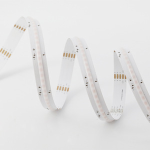 Iluminación DE SEGURIDAD autoadhesiva de pared ultrafina para habitación interior colorida aplicación inteligente ajustable DC24v Rgbw COB tira de luz <span class=keywords><strong>Led</strong></span> Flexible - Product Image 6