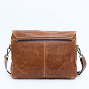 Offre Spéciale vintage nouveau Style personnalisé en usine de haute qualité affaires travail quotidien hommes sac de messager chasseur fou sac à bandoulière en cuir - Product Image 3