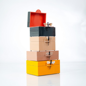 Custom Size Lacquer Wood <b>Box</b> High-density Fiberboard Jewelry <b>Box</b> Glossy Piano Finish <b>Keepsake</b> <b>Box</b> Manufacturer Supply - Product Image 1