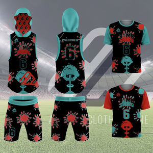 Alta calidad personalizado 7 en 7 uniformes de fútbol sublimado uniforme compresión 7on7 uniforme - Product Image 5