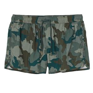 Bermuda Cargo pour Homme Taille Moyenne à Fleurs, Haute Qualité, Été, Décontracté, Respirant, Tissu en Toile, Taille Élastique, Tricoté, Teint Uni - Product Image 1