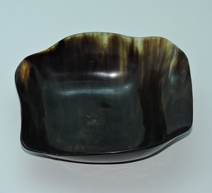 Tazón Hecho a Mano con Cuerno de Búfalo Natural, Acabado Transparente, Pulido, para Servir Masa, para Uso en el Hogar, Hoteles y Restaurantes - Product Image 2